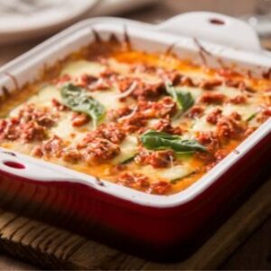 Lasagnes à la viande végé