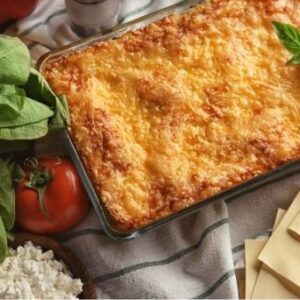 Lasagnes épinard et tofu