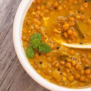 Sauce aux lentilles - 4 portions
