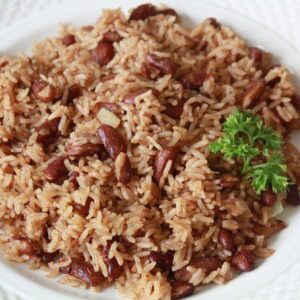 Riz créole aux haricots - 12 personnes