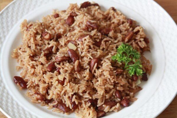 Riz créole aux haricots - 12 personnes